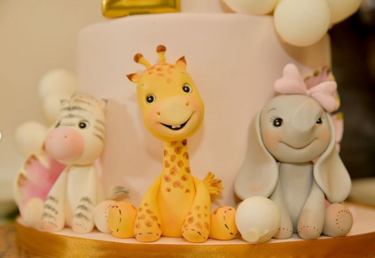 Cláudia Vieira, Caetana, aniversário