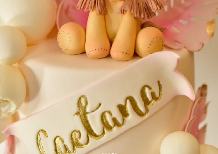 Cláudia Vieira, Caetana, aniversário