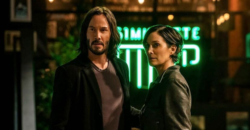 Keanu Reeves, Carrie-Anne Moss, The Matrix Ressurrections