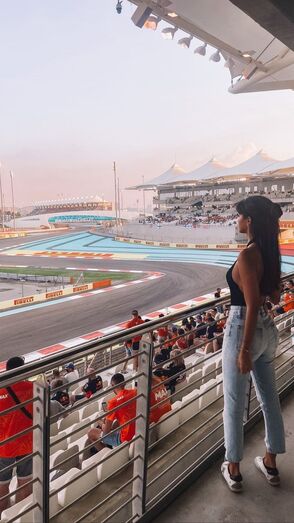 Francisca Cerqueira Gomes, Abu Dhabi, Emirados Árabes Unidos, F1, Yas Marina 