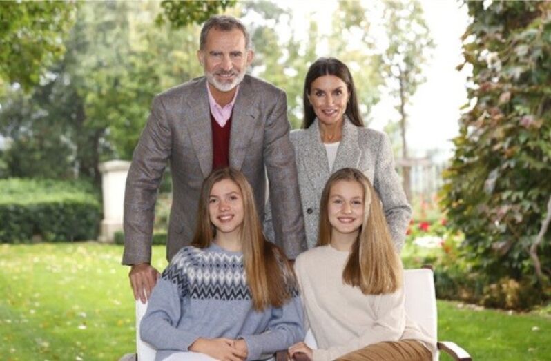 Felipe VI, Letizia e as filhas