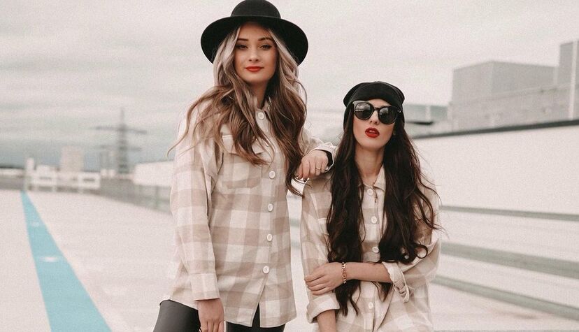 Street Style camisas quadrados