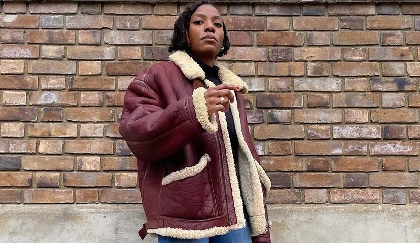 Street Style blusões de carneira