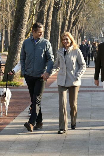 Iñaki Urdangarin e a infanta Cristina 