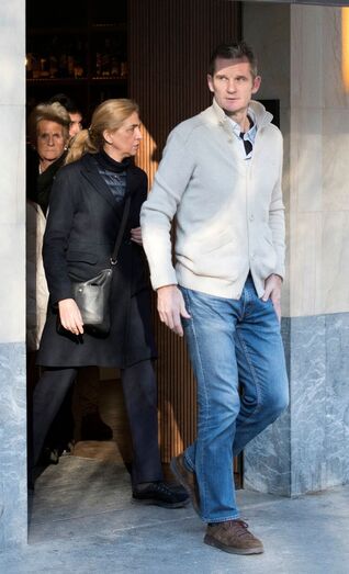 Iñaki Urdangarin e a infanta Cristina 