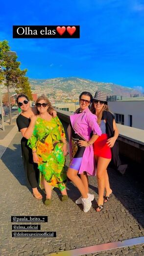 Dolores Aveiro, Kátia Aveiro, Elma Aveiro, Cristiano Ronaldo, Tony Carreira, Georgina Rodriguez