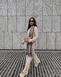 Street style calças de malha