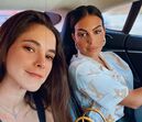 Georgina Rodríguez e a amiga Elena Pina