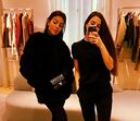 Georgina Rodríguez e a amiga Elena Pina