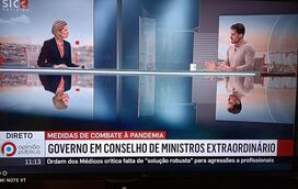 Marta Atalaya assume namoro com especialista em covid-19 que entrevistou na SIC