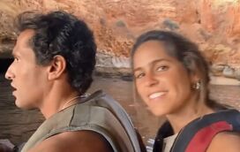 O vídeo romântico da paixão entre Alice Alves e e o namorado, o chef Carlos Afonso