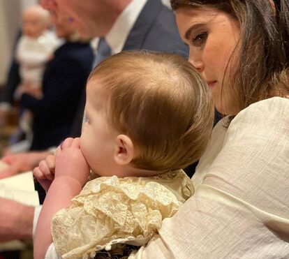 Que ternura: princesa Eugenie mostra foto inédita do seu bebé