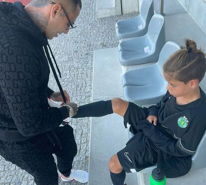 Melhor do que o pai? Filho de Quaresma já marca golos de trivela no Sporting