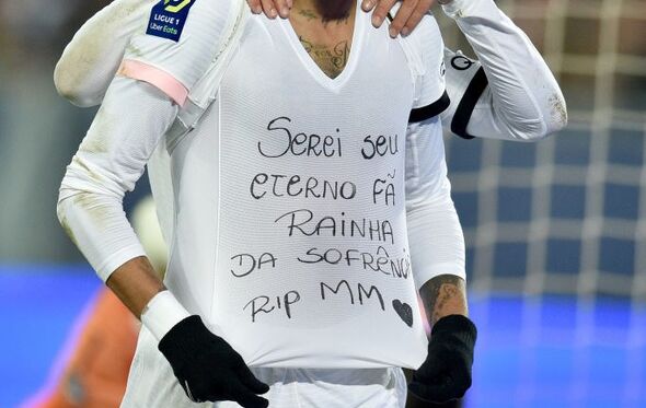 Neymar, homenagem, Marília Mendonça