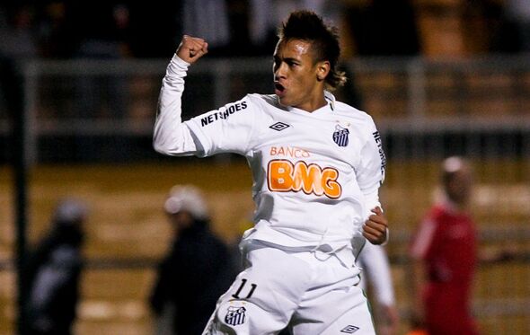 Neymar, Santos