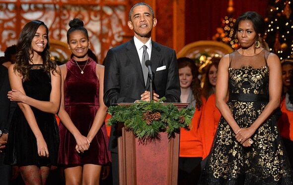 Barack Obama, Michelle Obama, Sasha Obama, Malia Obama