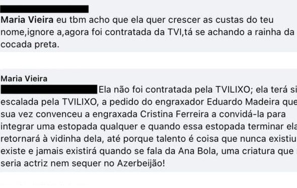 Maria Vieira, Ana Bola