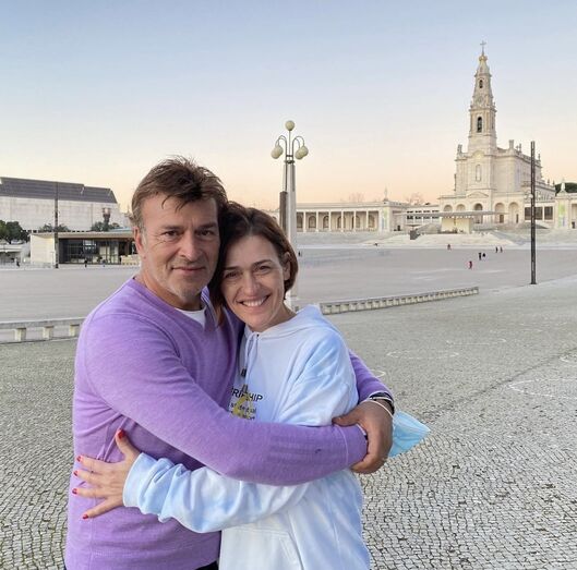 Tony Carreira e Fátima Lopes em Fátima 