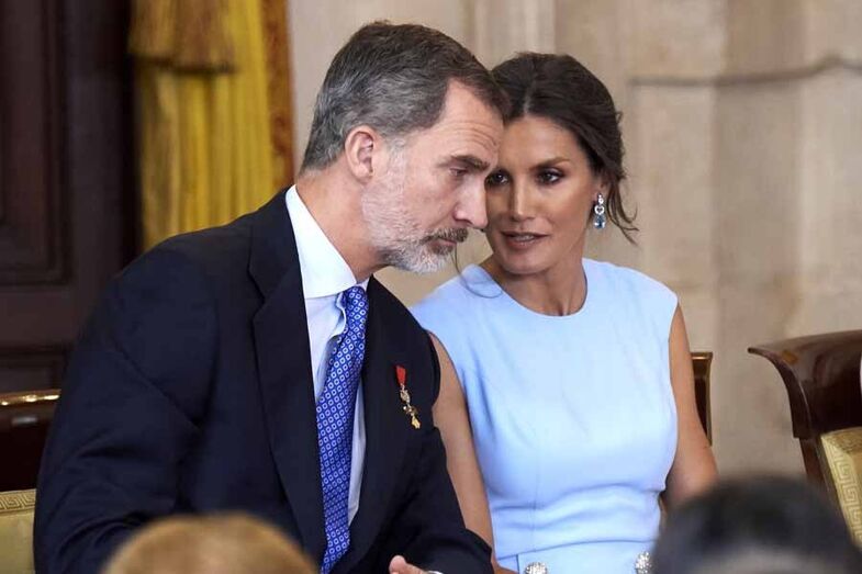 Felipe VI, Letizia