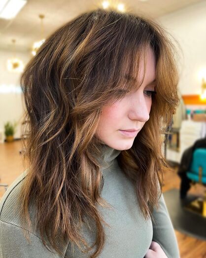 Corte de cabelo Modern Shag