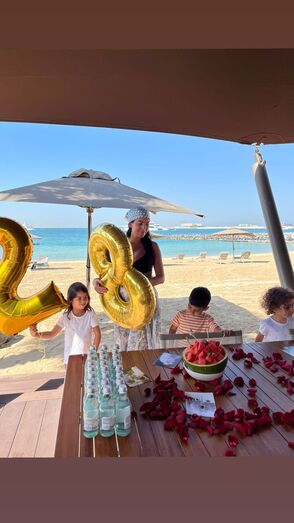 Georgina Rodriguez, aniversário, Dubai