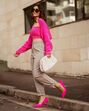 Street Style sapatos rosa