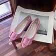 Street Style sapatos rosa