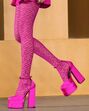 Street Style sapatos rosa