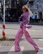 Street Style sapatos rosa
