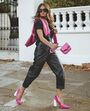 Street Style sapatos rosa