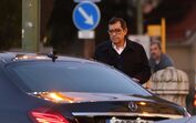 José Eduardo Moniz no velório de Artur Albarran 