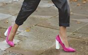 Street Style sapatos rosa