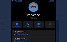 Clientes da Vodafone relatam novos contactos na lista telefónica com nome da operadora após ciberataque