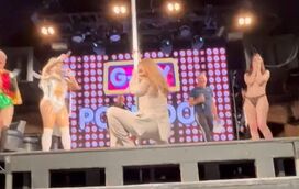 Veja a pole dance de Adele, aplaudida pelo público