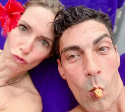Completamente apaixonados! Fernanda Serrano e o namorado trocam declarações de amor