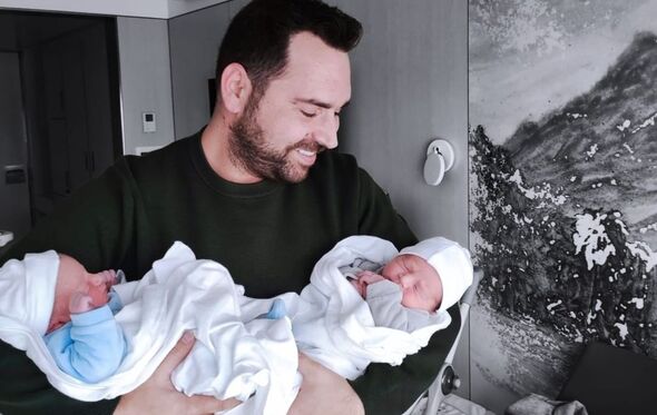 Marco Rodrigues e os gémeos