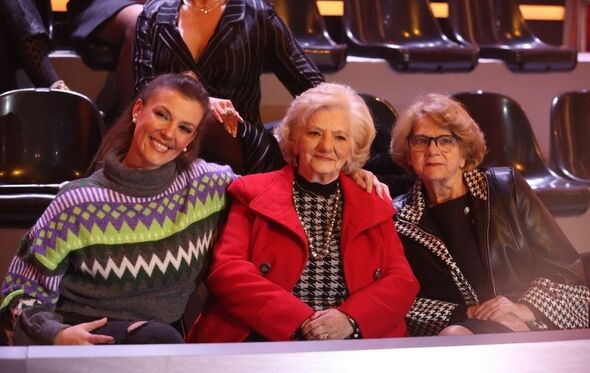 Romana, a mãe Amélia e a tia de Jorge Guerreiro
