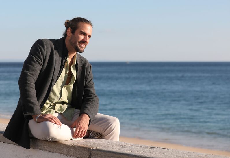 Diogo Marcelino entrevistado pela FLASH! em Sesimbra 