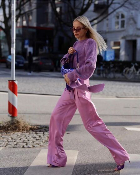 Street Style sapatos rosa