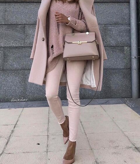 Street Style sapatos rosa