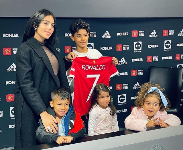 Georgina Rodriguez, Cristiano Ronaldo, gio