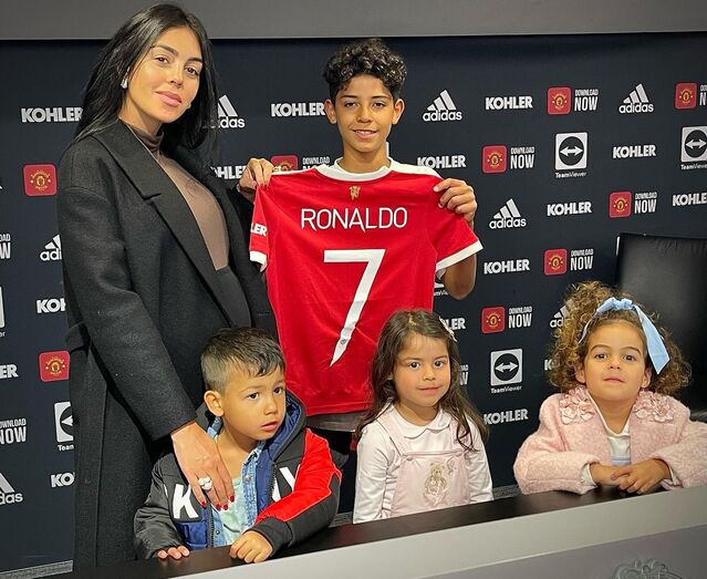 Georgina Rodriguez, Cristiano Ronaldo, gio