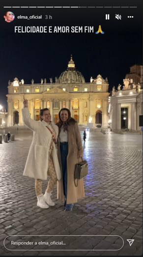 Dolores Aveiro, Elma, Vaticano, Roma