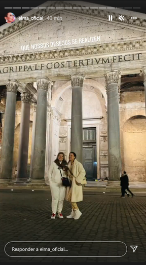Dolores Aveiro, Elma, Vaticano, Roma
