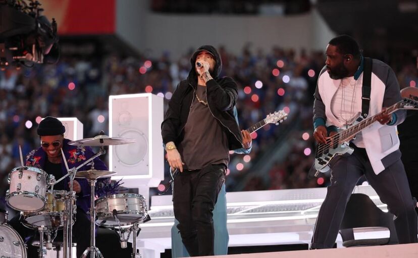 A festa do  intervalo do Super Bowl