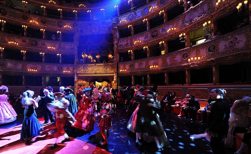 Bailes de Carnaval em Veneza