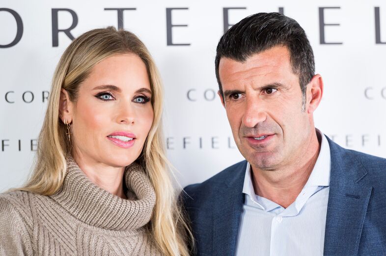 Luís Figo, Helen Svedin