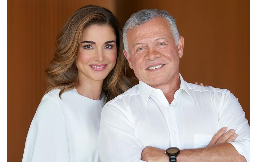 Rainha Rania, rei Abdullah II, Jordânia