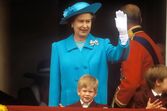 Rainha Isabel II, príncipe Harry 