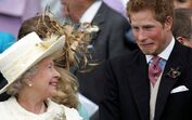 Rainha Isabel II, príncipe Harry 